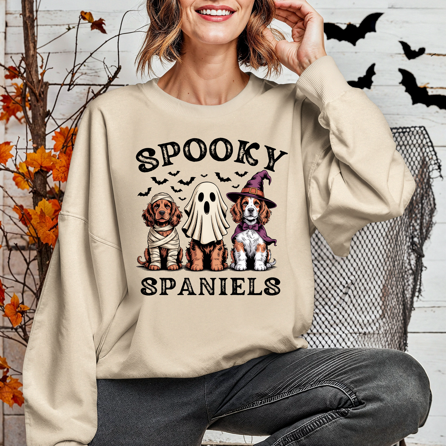 ‘Spooky Spaniels’ Sweatshirt