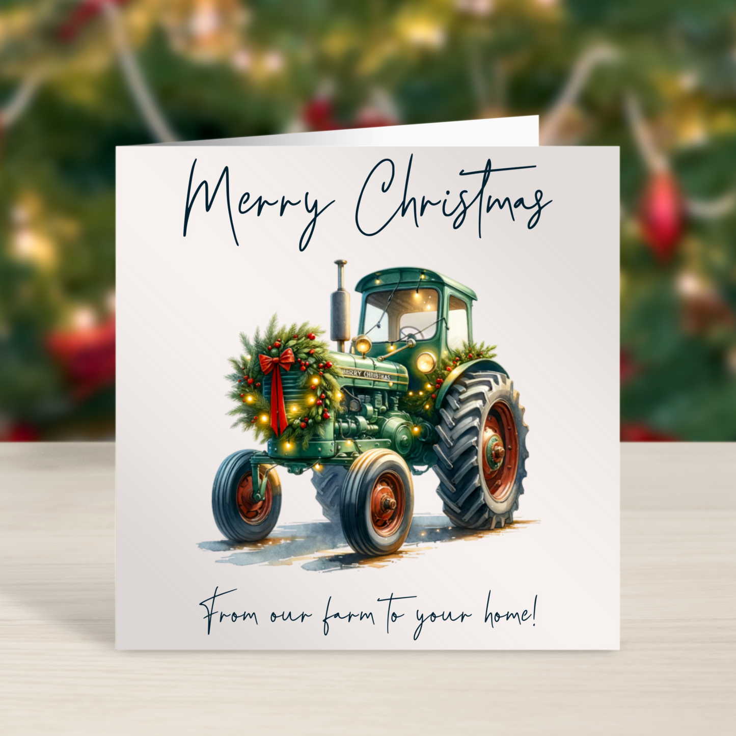 'From our Farm' Farming Christmas Card