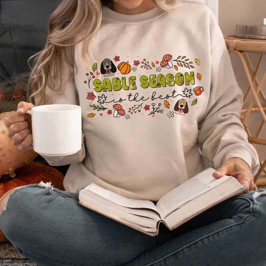 'Sable Season' Cocker Spaniel Sweatshirt