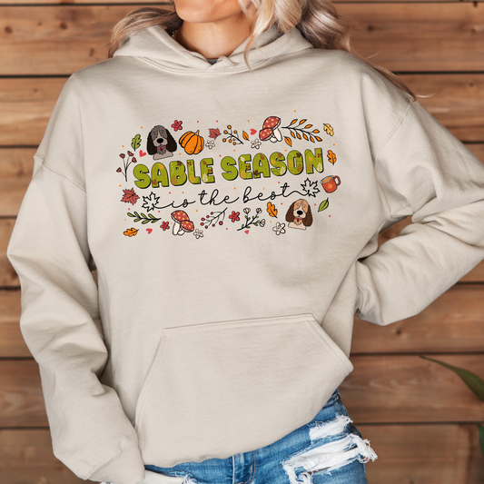 'Sable Season' Cocker Spaniel Hoodie