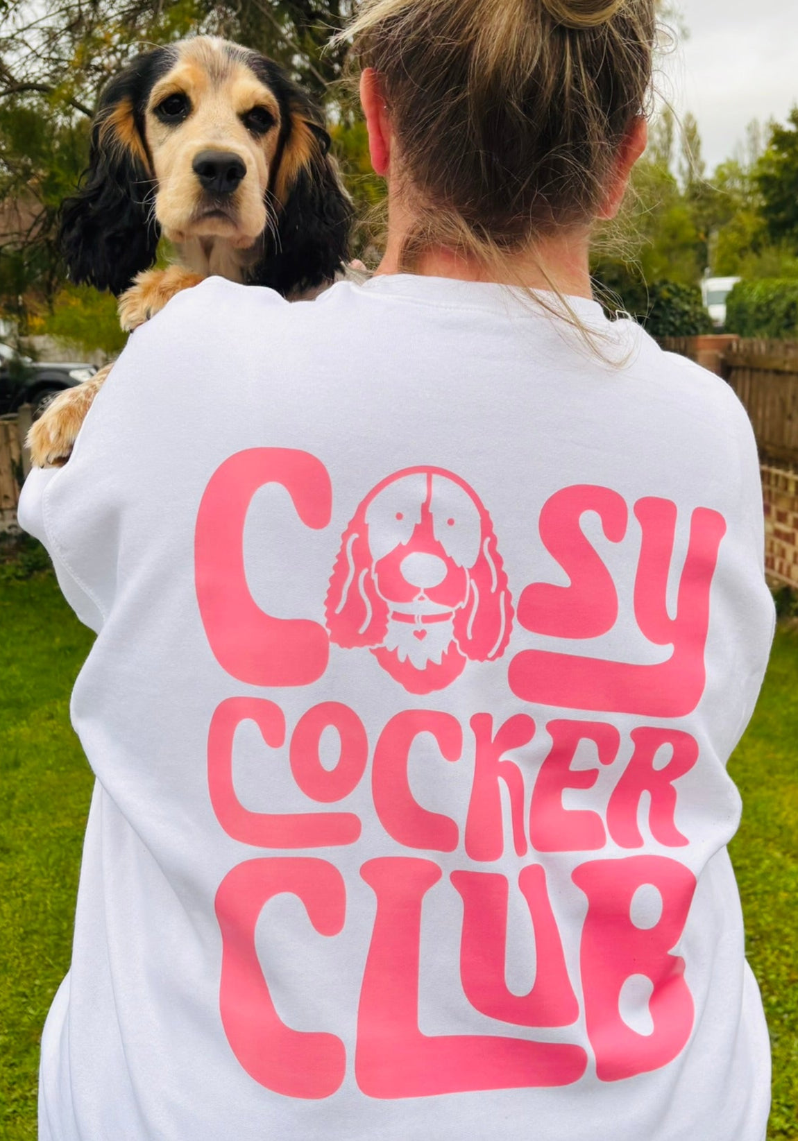 Cosy Cocker Club Sweatshirt – Dog Lover Jumper