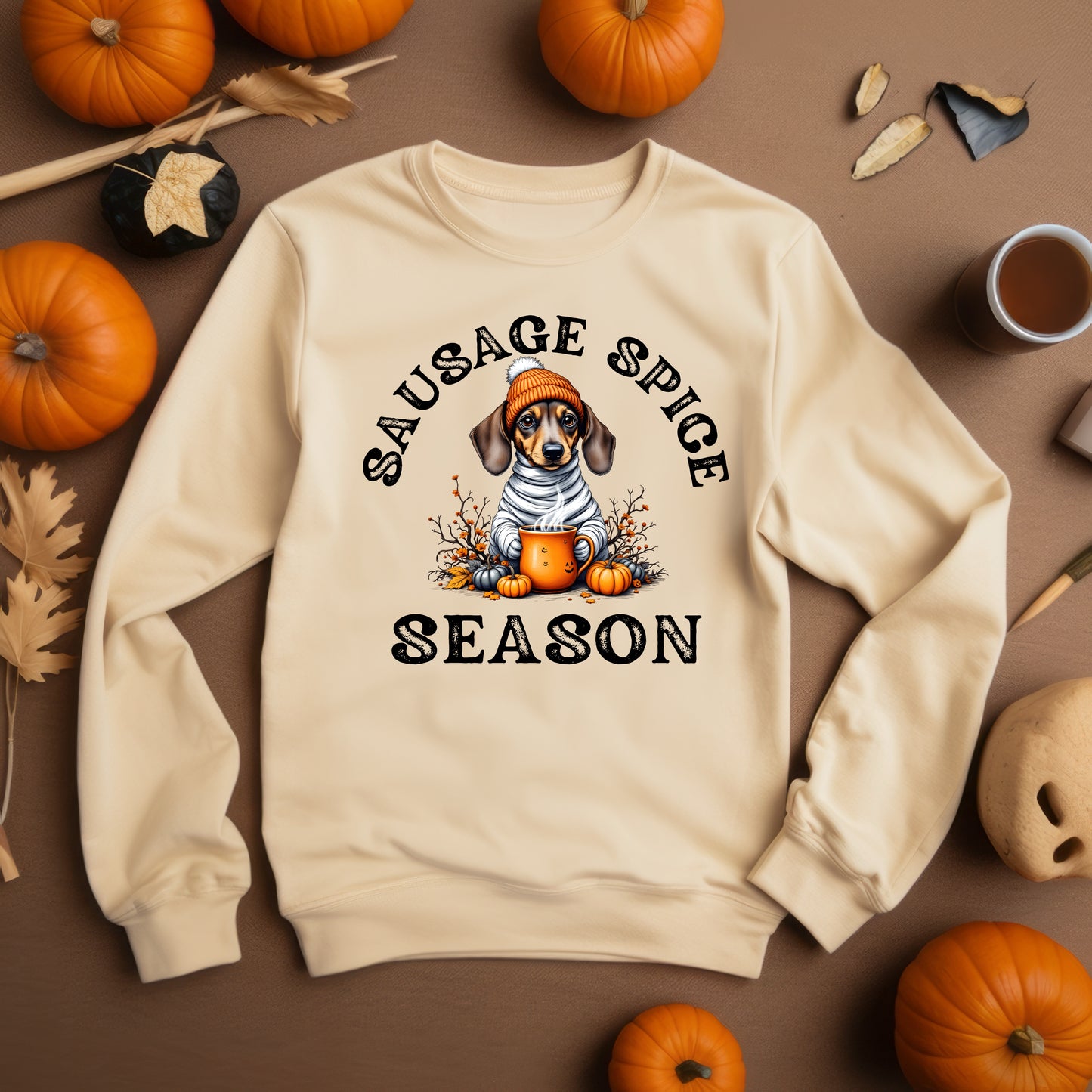 'Sausage Spice Season Dachshund' Sweatshirt