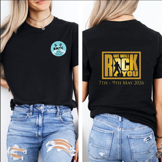 RMTC We Will Rock You T-shirt NO PERSONALISATION
