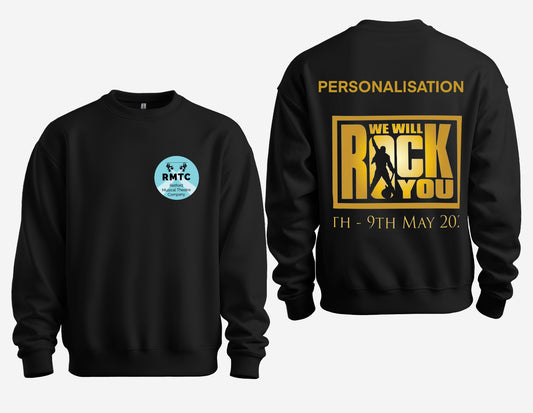 RMTC We Will Rock You Sweatshirt PERSONALISED